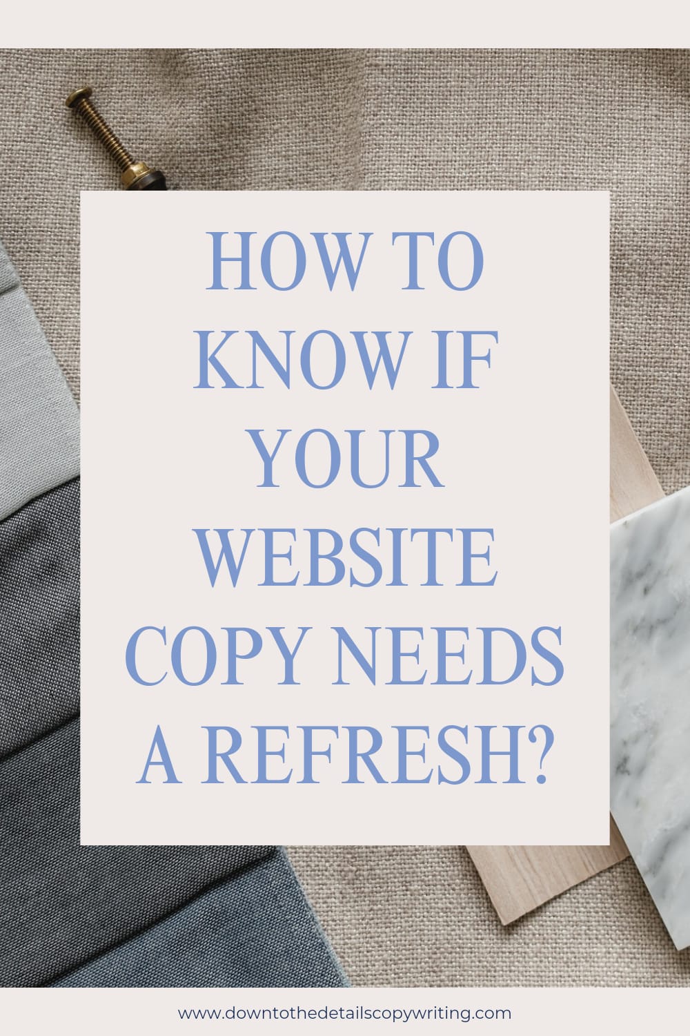 refresh your website copy